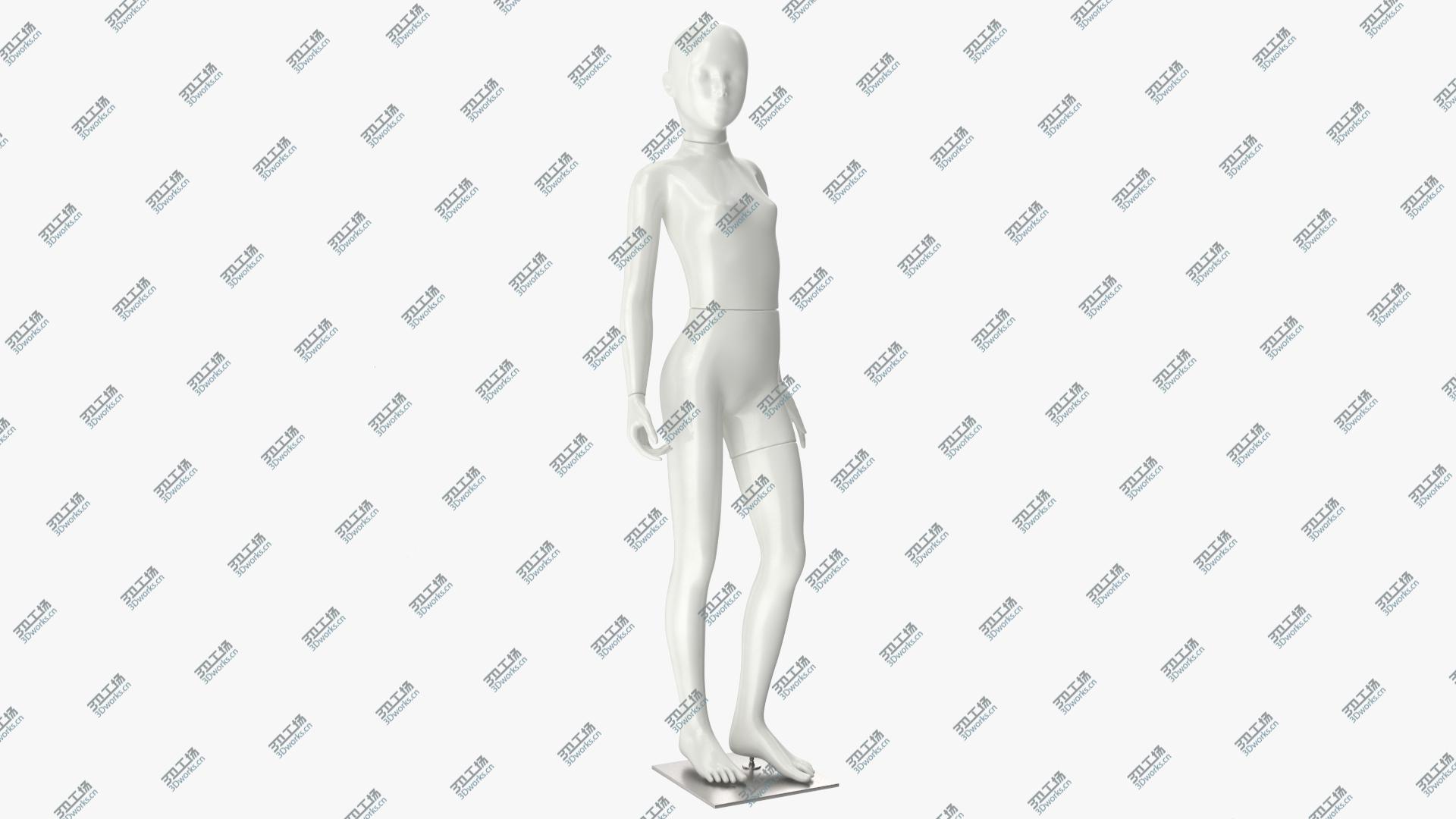 images/goods_img/2021040162/Girl Mannequin 3D model/1.jpg